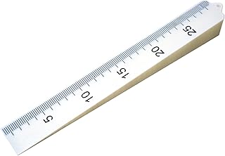 Jauge de jeu de porte, outil de mesure de la hauteur des trous - Règle de précision pour atelier, rénovation maison et chantier | Pour alignement de machines d