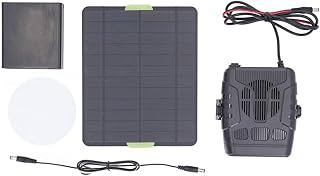Kit de panneau solaire 20 W 5 V, chauffage de panneau solaire, équipement éolien, simple pour panneau solaire cristal, chauffage pour animal domestique, pour voiture, camping-car, bateau, 220 x 180 x