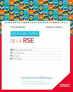 Les fiches outils de la RSE: 100 fiches opérationnelles - 74 cas pratiques - 72 conseils - 30 illustrations - compléments disponibles en téléchargement